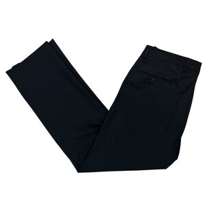 LAUREN RALPH LAUREN Men's Ulta-Flex Classic Fit Dress Pants Black 33 x 30